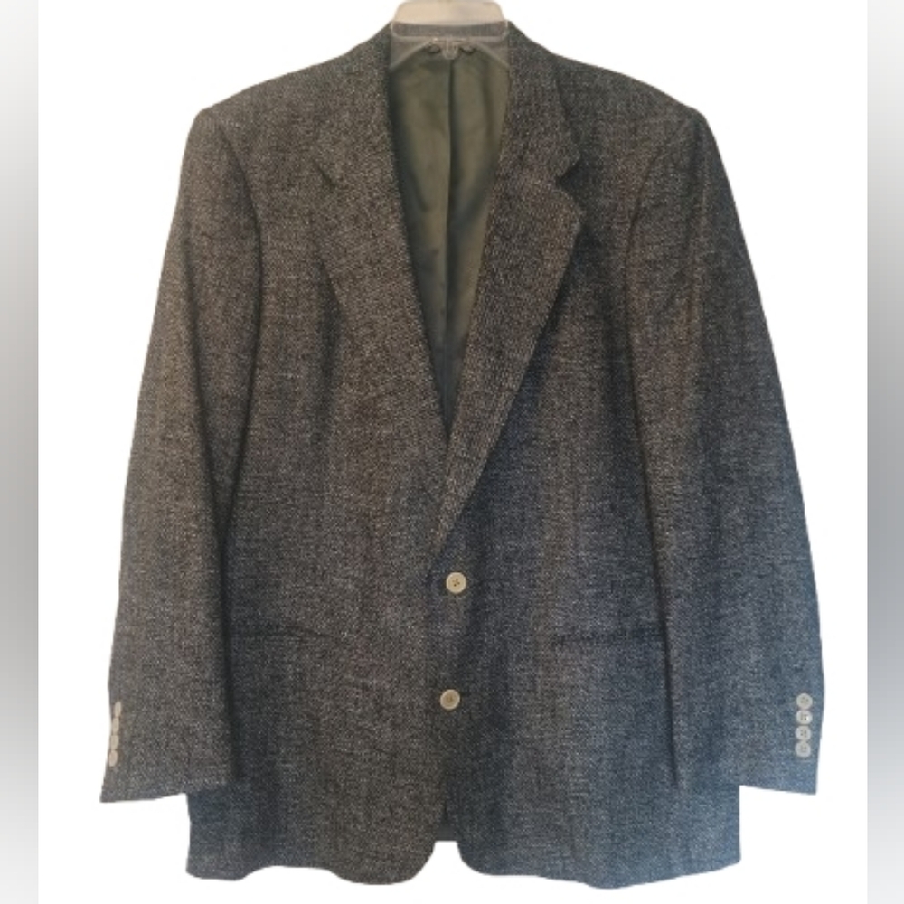 Christian Dior Monsieur 100% Silk Mens Blazer Tweed Size:44L